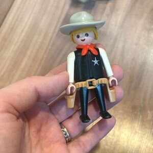 Playmobil Vintage Figurine Toys Sheriff Without Guns  1974